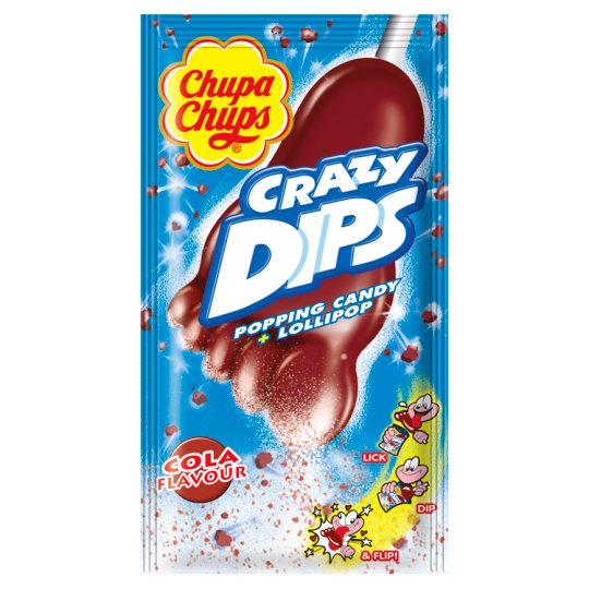 Chupa Chups Crazy Dips Popping Candy | 14 Grams | Cola product image