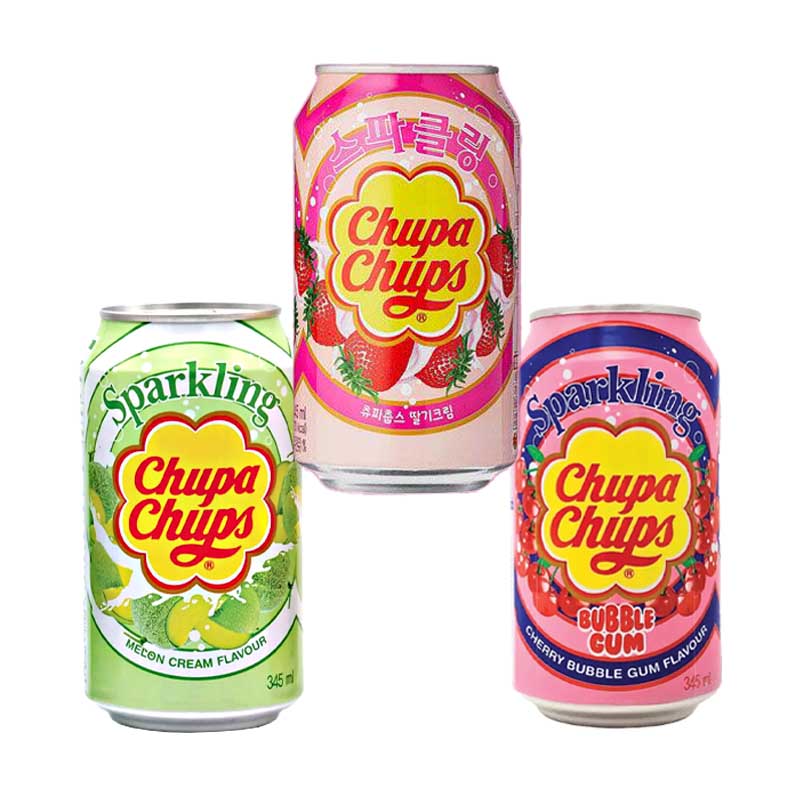 Chupa Chups Sparkling Can (Korea) | 345ml product image