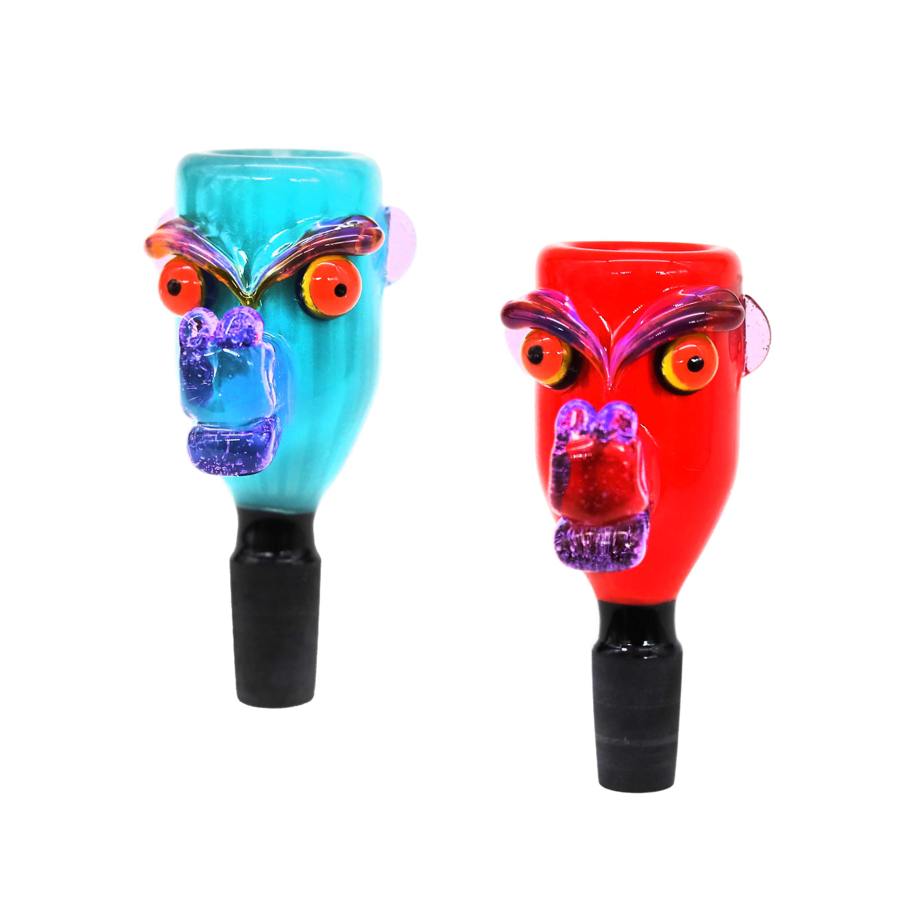  Cignature Angry Face Bowl | 14mm | Assorted Colors product image