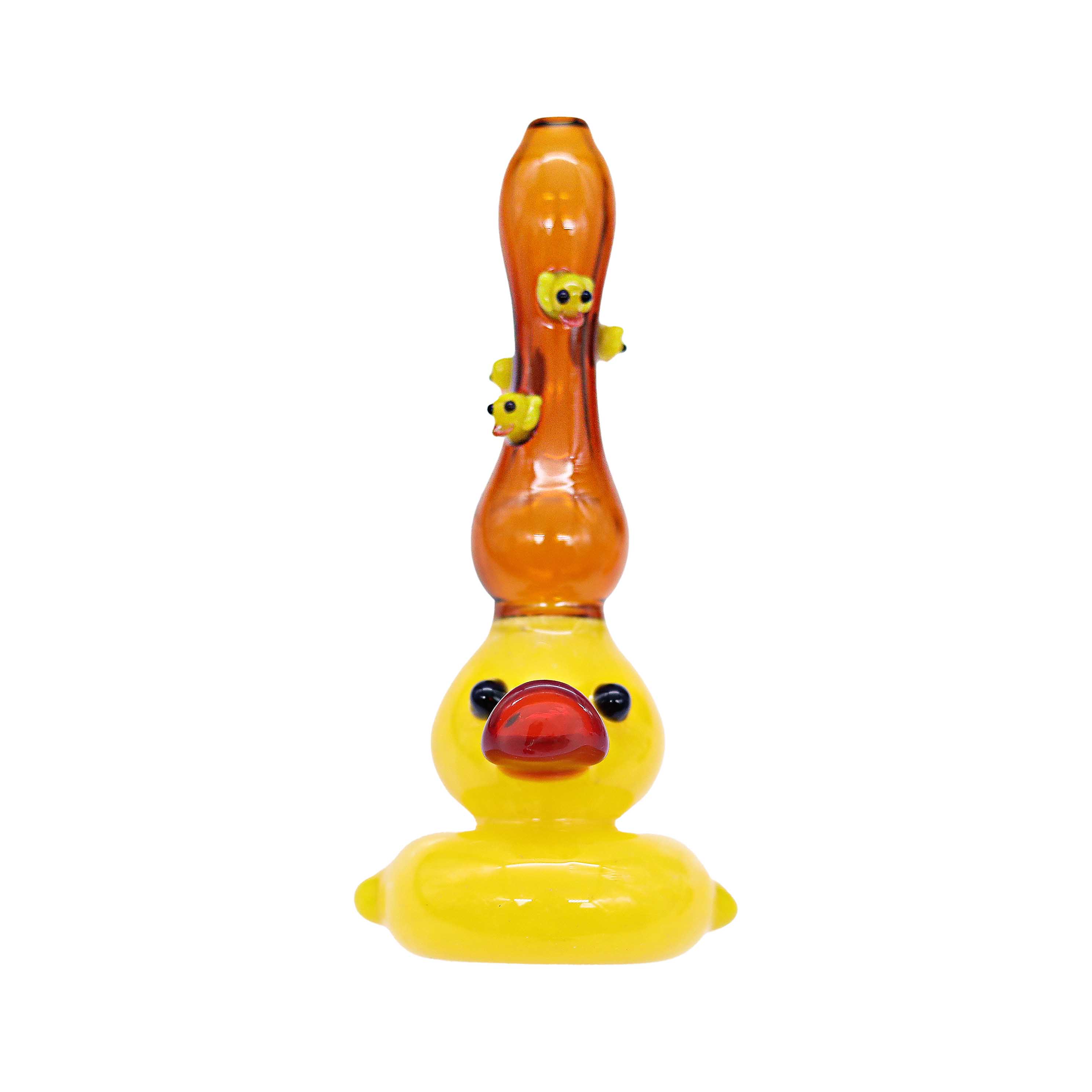 Cignature Psyduck Double Shaded Handpipe (GHP399) | 5 inch | Assorted Colors product image