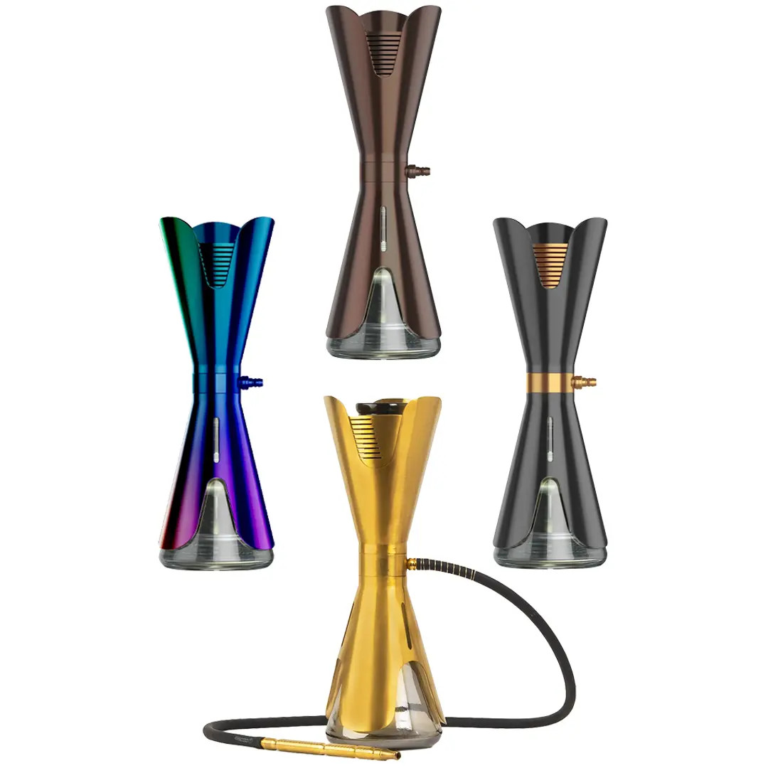 Cocoyaya ENIGMA One Hose Hookah | 21 inch | Assorted Colors product image