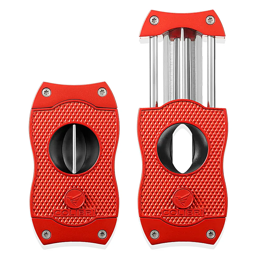 Colibri Cigar Cutters (CU300T36) V-Cut | Red product image