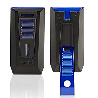 Colibri Slide Double Jet Lighters (LI850T15) | Black-Blue product image