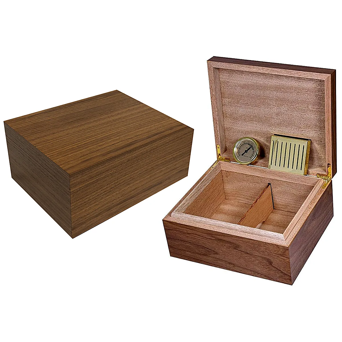 Craftsman's Bench ANDEAN Humidor Wooden Display | Holds 65 Cigars product image