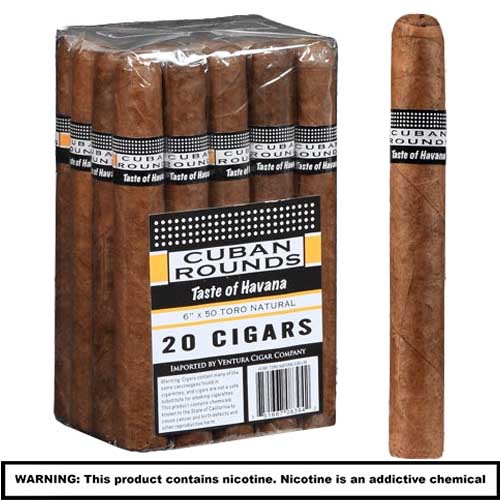 Cuban Rounds Natural Toro | 20 Count Display product image