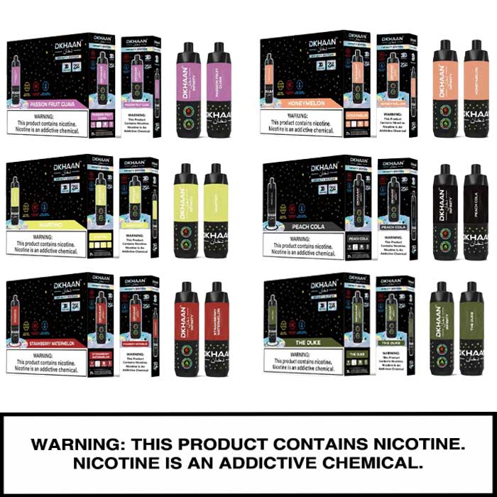 DKHAAN Infinity Edition Disposables | 25000 Puffs | 5 Count Display product image