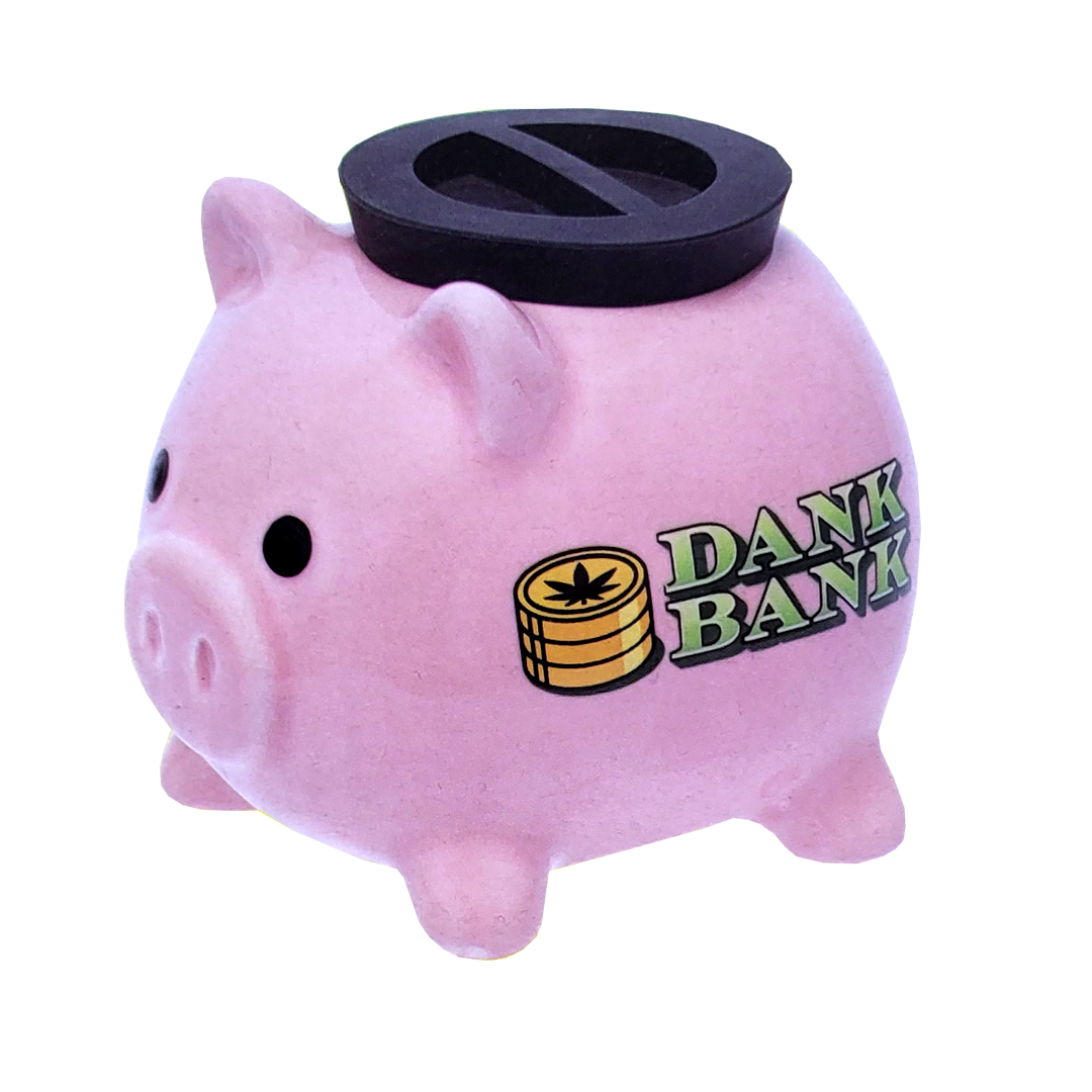 Fujima Dank Bank Piggy Bank Stash Jar (LSJ20) | 4.3 inch product image