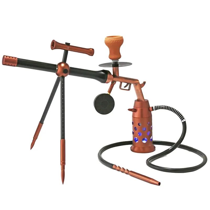 DUD Hit Man Gun Hookah (XK01) | 1 Hose | 17 inch product image