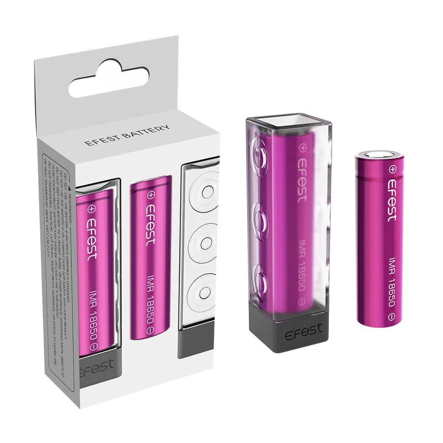 Efest IMR 18650 35A 3000mAh Flat Top Battery | 2 Pack product image