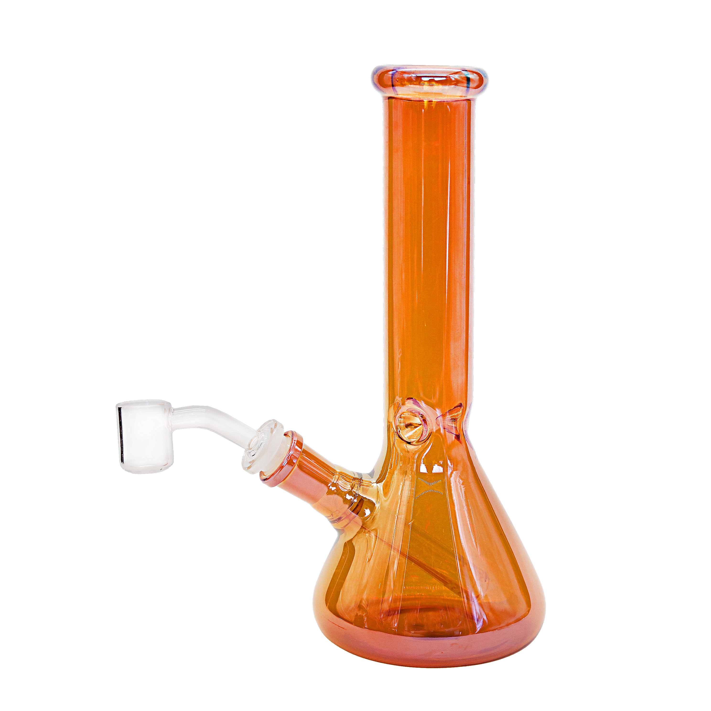Electroplated Beaker Waterpipe (WP-1865) | 10 inch | Assorted Colors product image