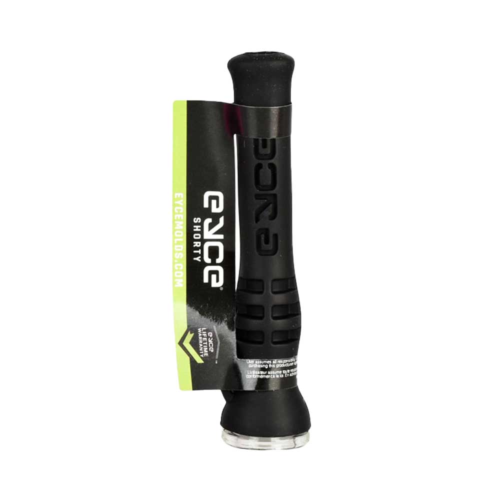Eyce Platinum Cured Silicone Chillum (Shorty) | Single | Black product image