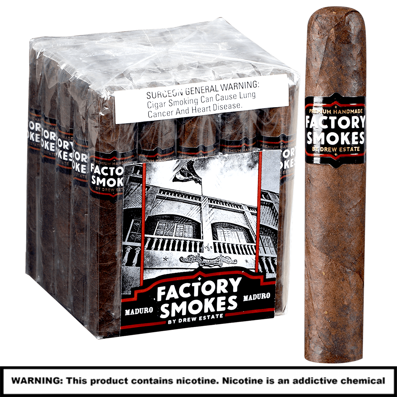 Factory Smoke Maduro Robusto | 25 Count Display product image