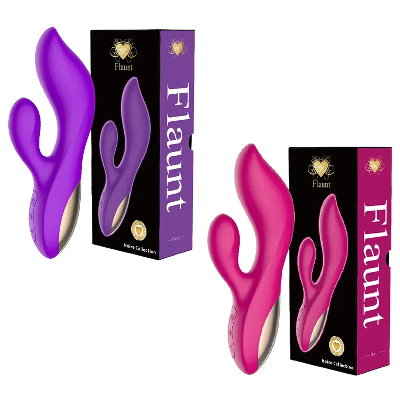 TPC FLAUNT Ultra Rabbit Vibrator | 8 inch product image