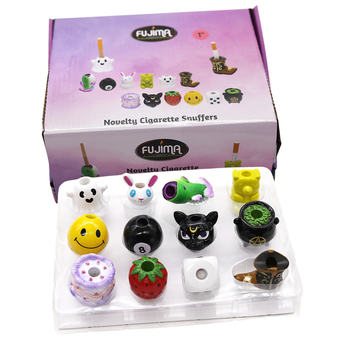 Fujima Novelty Figures Cigrette Snuffer (CS126/132) | 24 Count Display product image