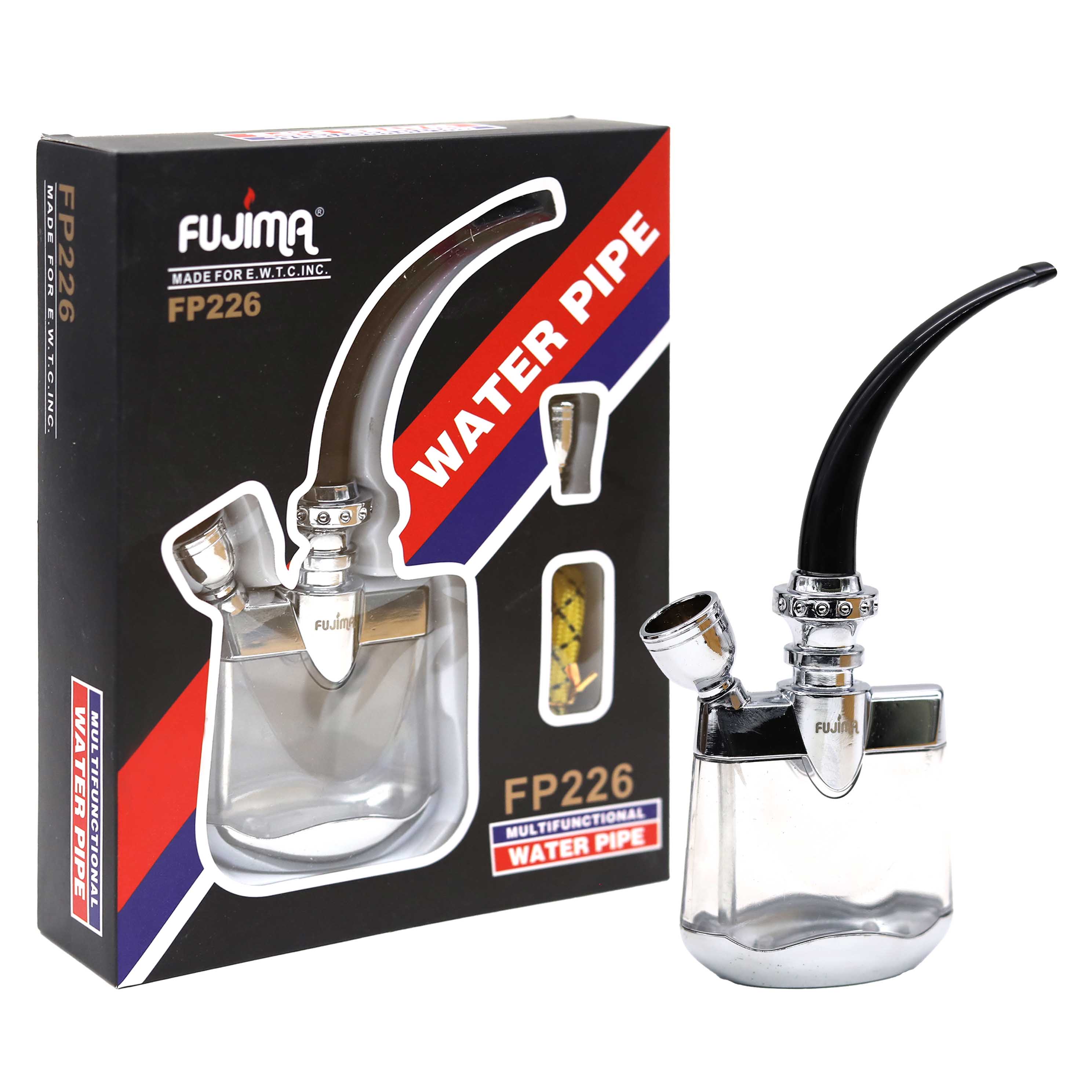 Fujima Water Pipe | Multifunctional (FP226) | Silver Finish product image