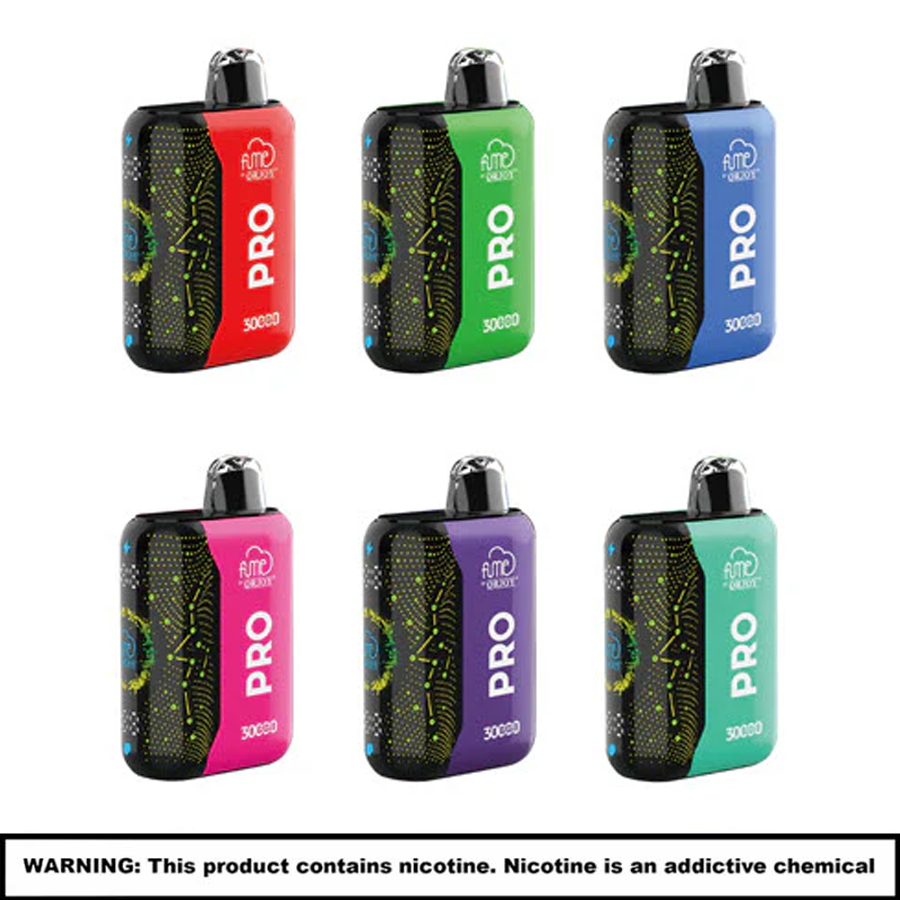 Fume PRO 30K Disposables | 5% Nicotine | 30000 Puffs | 5 Count Display product image