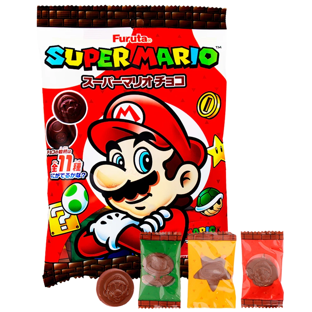 Furuta Super Mario Chocolate Coins (Japan) | 40 Grams  product image