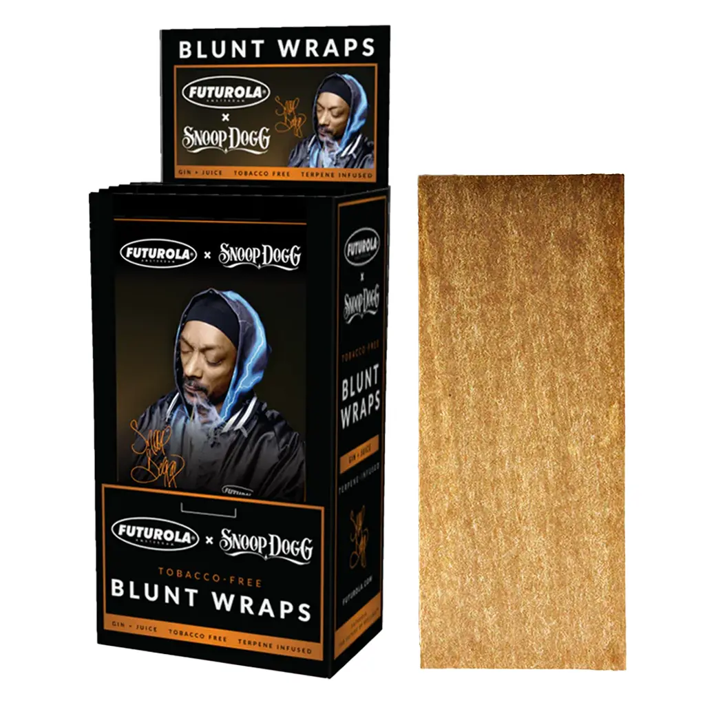 Futurola x Snoop Dogg Terpene Infused Blunt Wraps | 25 Count Display product image