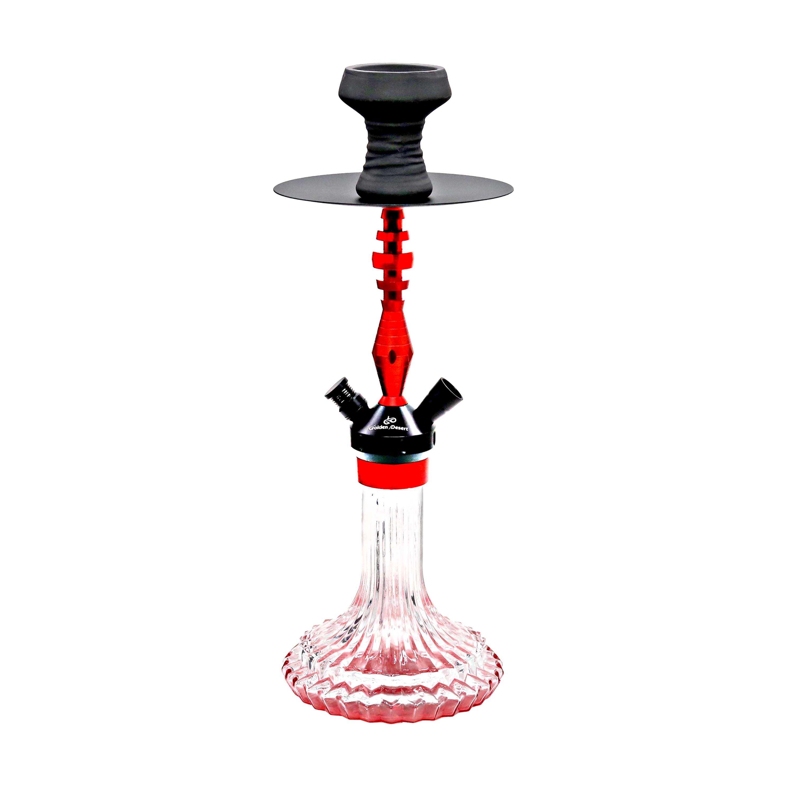 Golden Desert One Hose Hookah (GDS009) | 16 inch | Assorted Colors product image