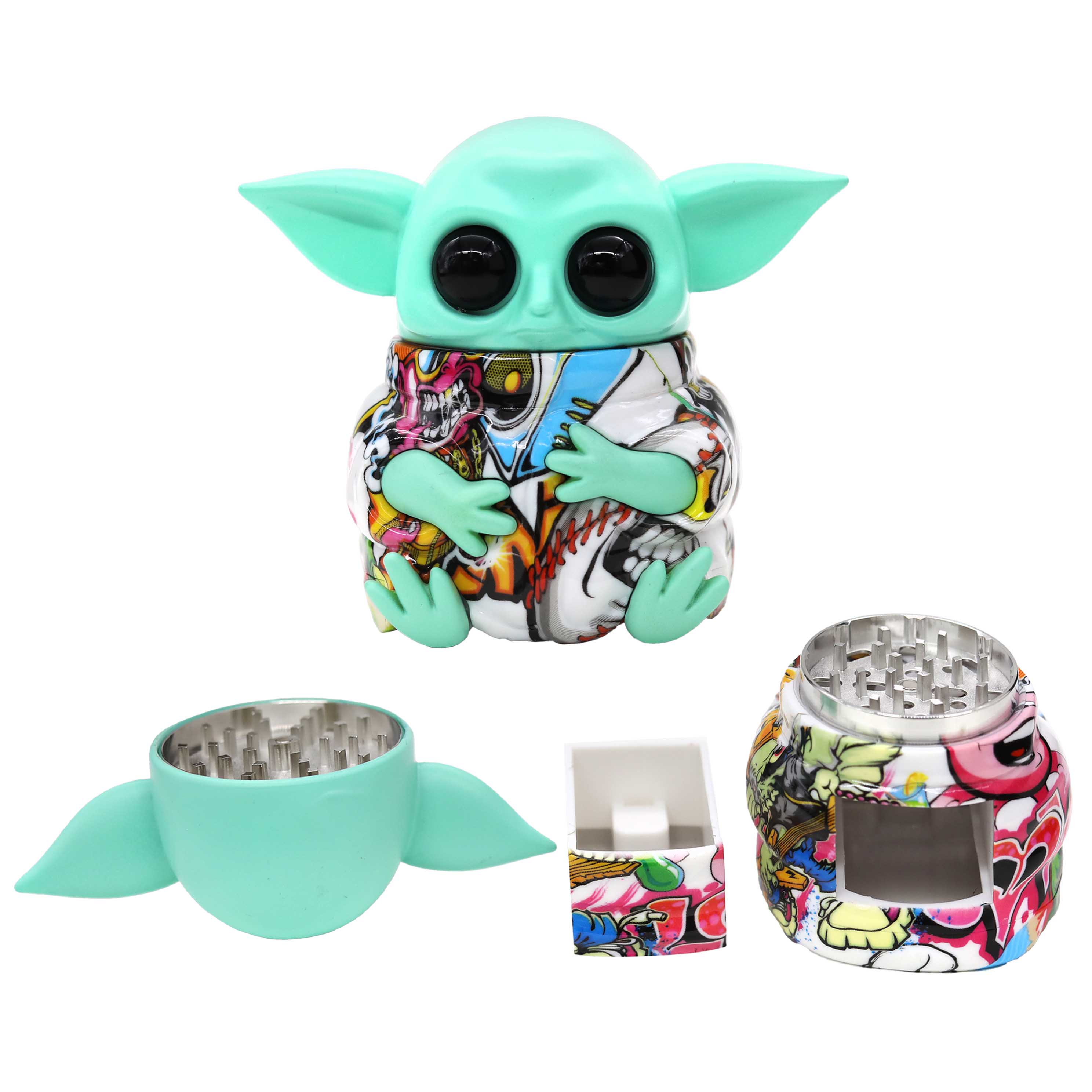 Baby Yodee 2 Part Grinder (GR605) | Assorted Colors product image