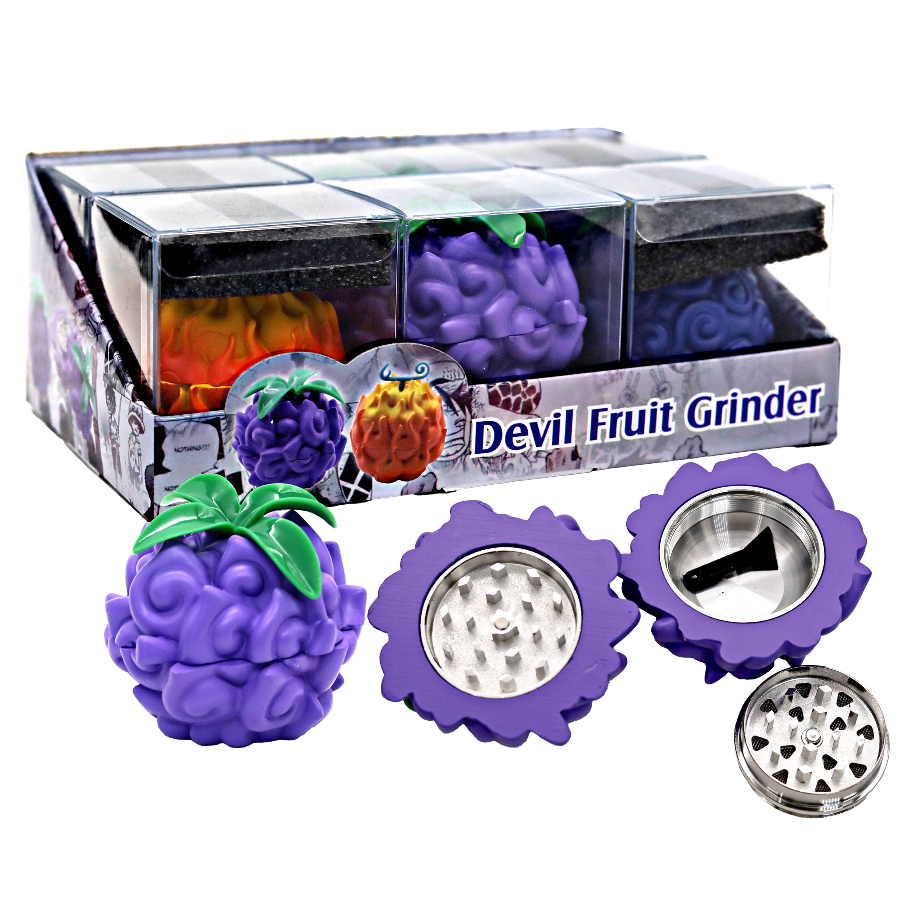 Crushers 2 Part Mixed Fruit Grinder (GR1505/GR1509) | Assorted Colors product image