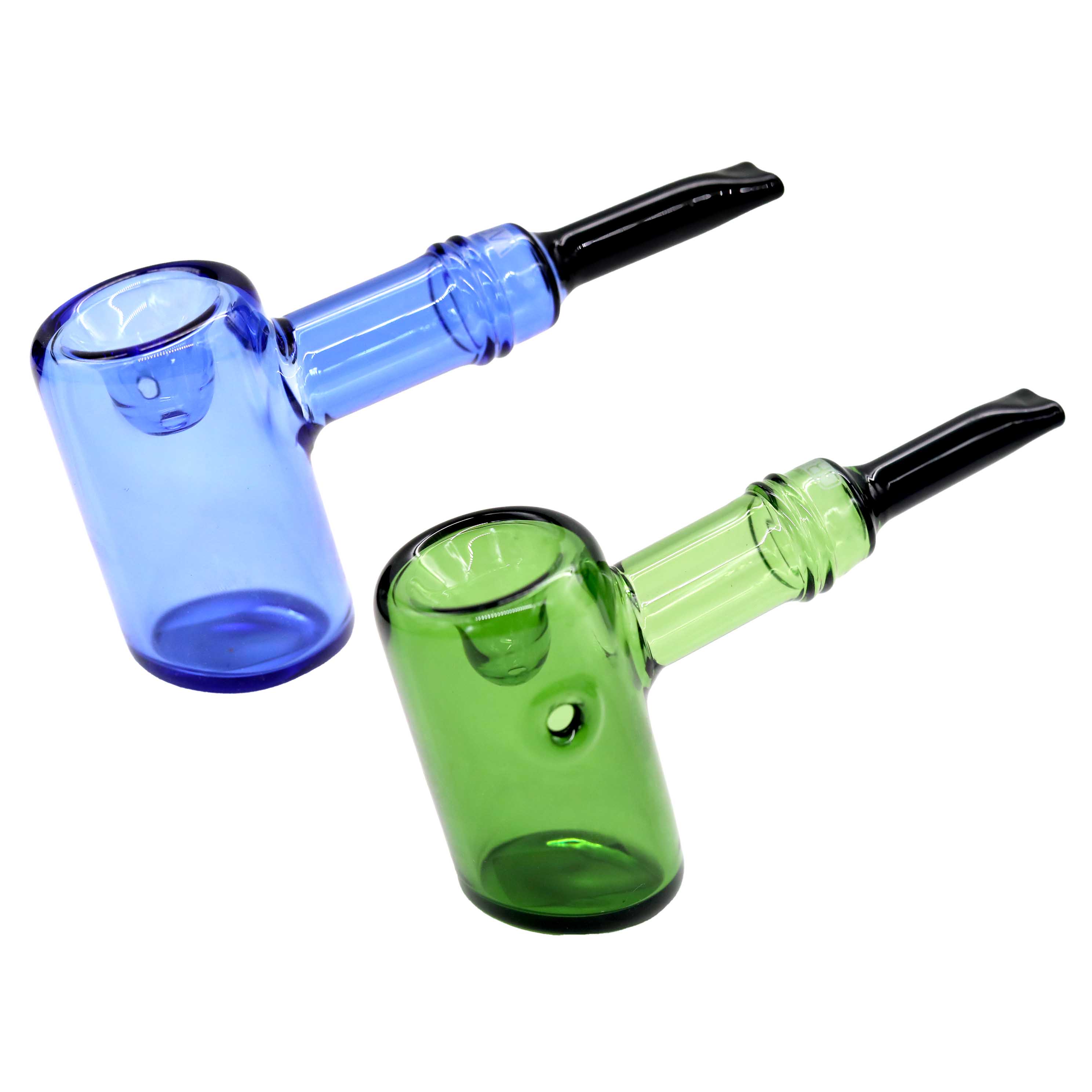 Phoenix Slyme Color Poker Corncorb Handpipe (GR23) | 6 inch | Assorted Colors product image