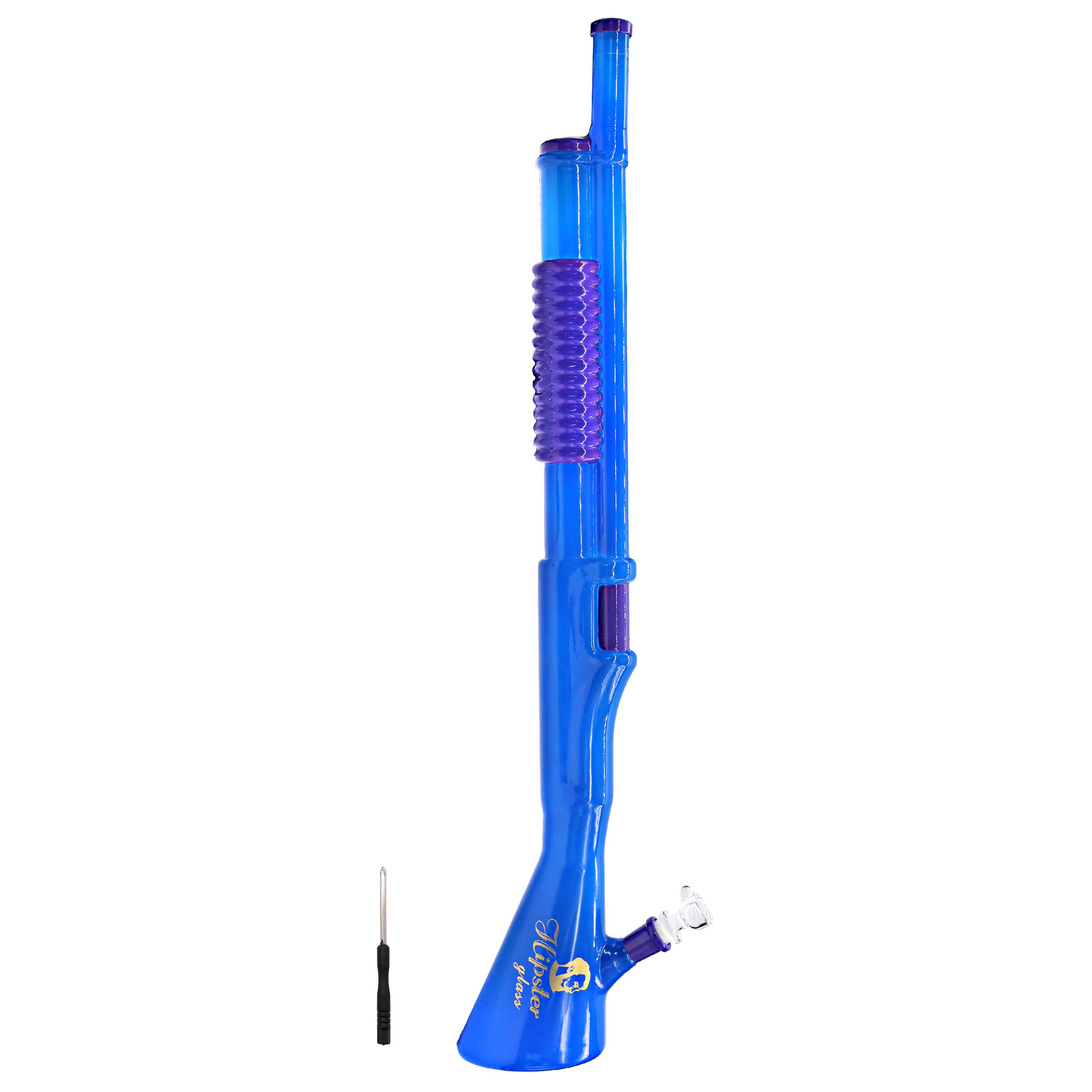 Hipster Shotgun Style Waterpipe (GS025/GS024) | 25 inches | Assorted Colors product image