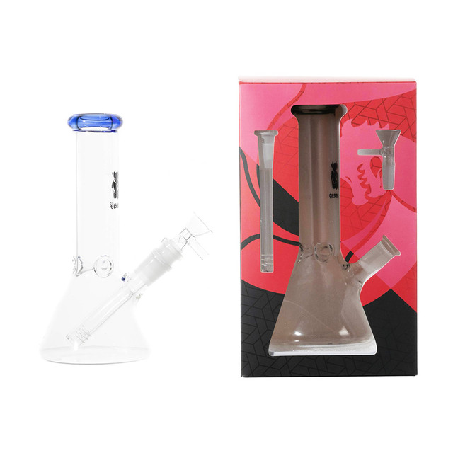 Glass House Clear Beaker Waterpipe (XP-120) | 8 inch product image