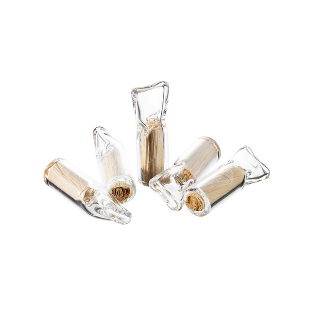 Cookies Flat Glass Tips (CKT-003) | 5 Count Pack product image