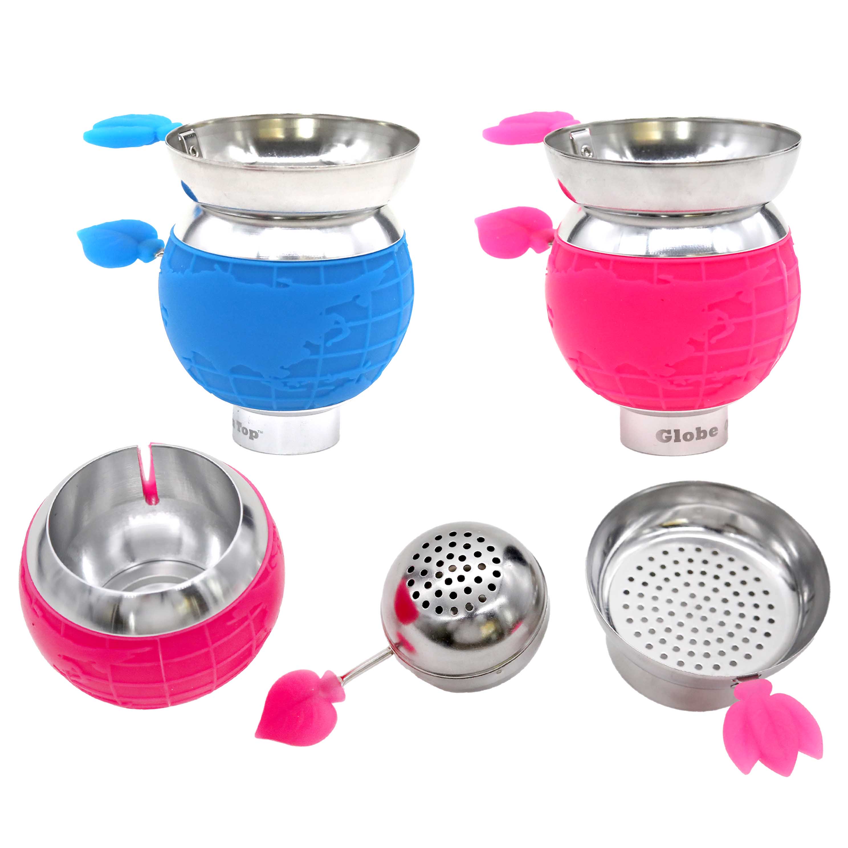 Globe Rotating Hookah Bowl | Assorted Colors product image