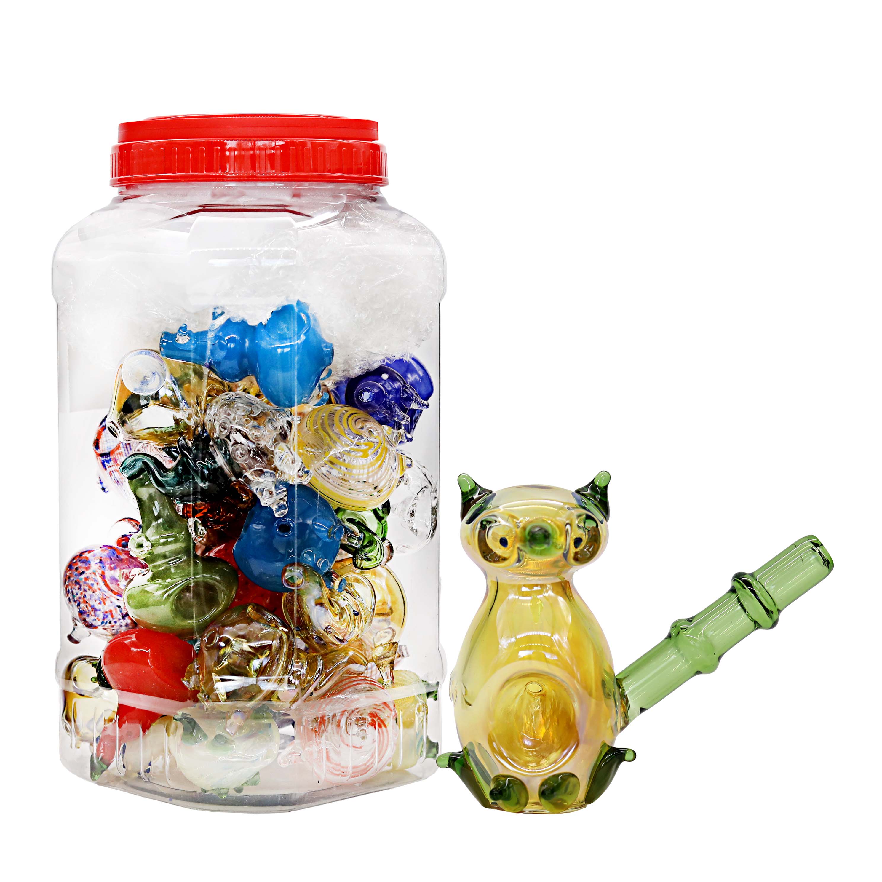  Mix Color Animal Handpipe (HP130) | 4 inch | 30 Count Display product image