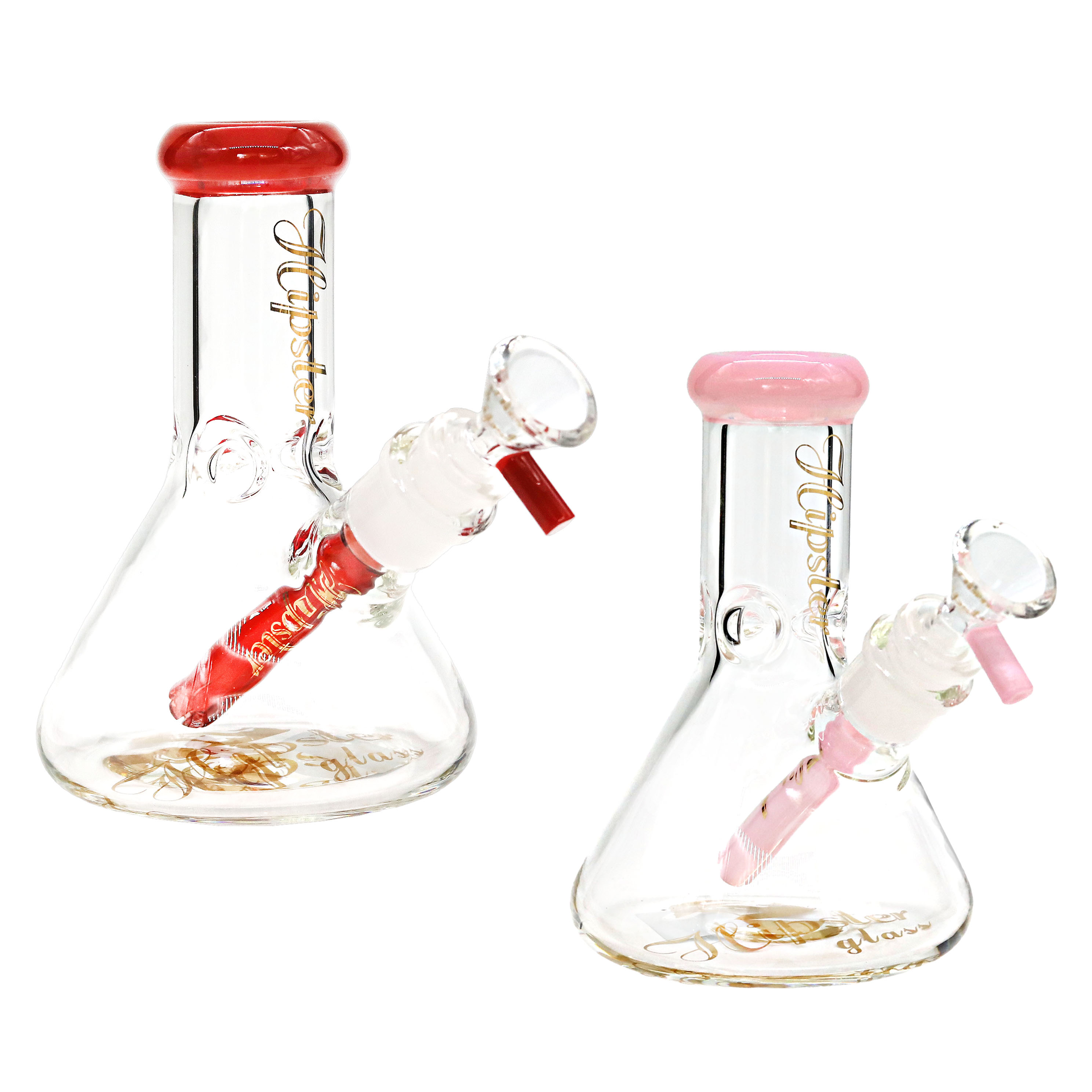 Hipster Slyme Downstem Beaker Waterpipe (HP6063) | 6 inch | Assorted Colors product image