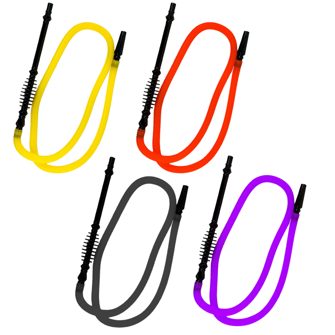 CocoUS Disposable Hookah Hose | 50 Count Display | Assorted Colors product image
