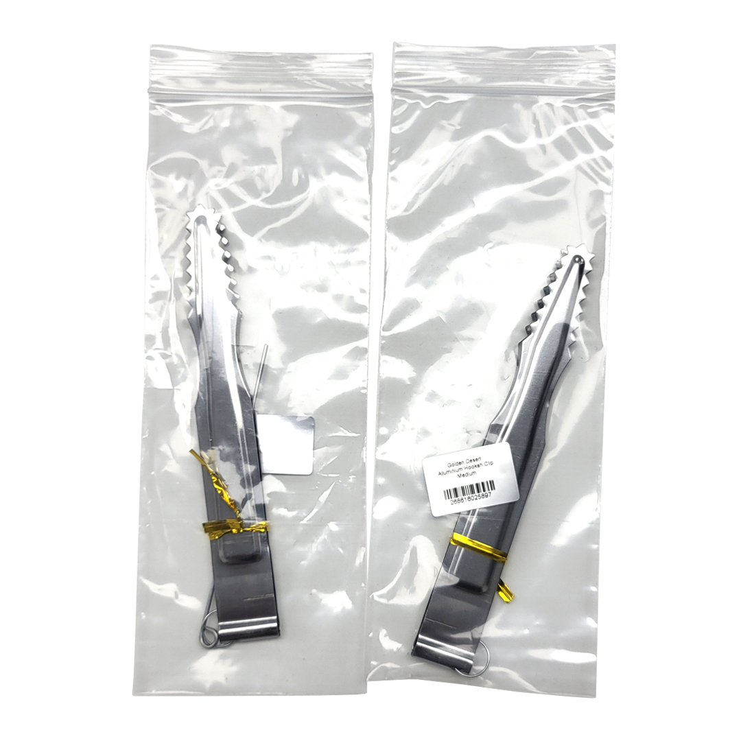 Golden Desert Alluminium Hookah Clip | Medium product image