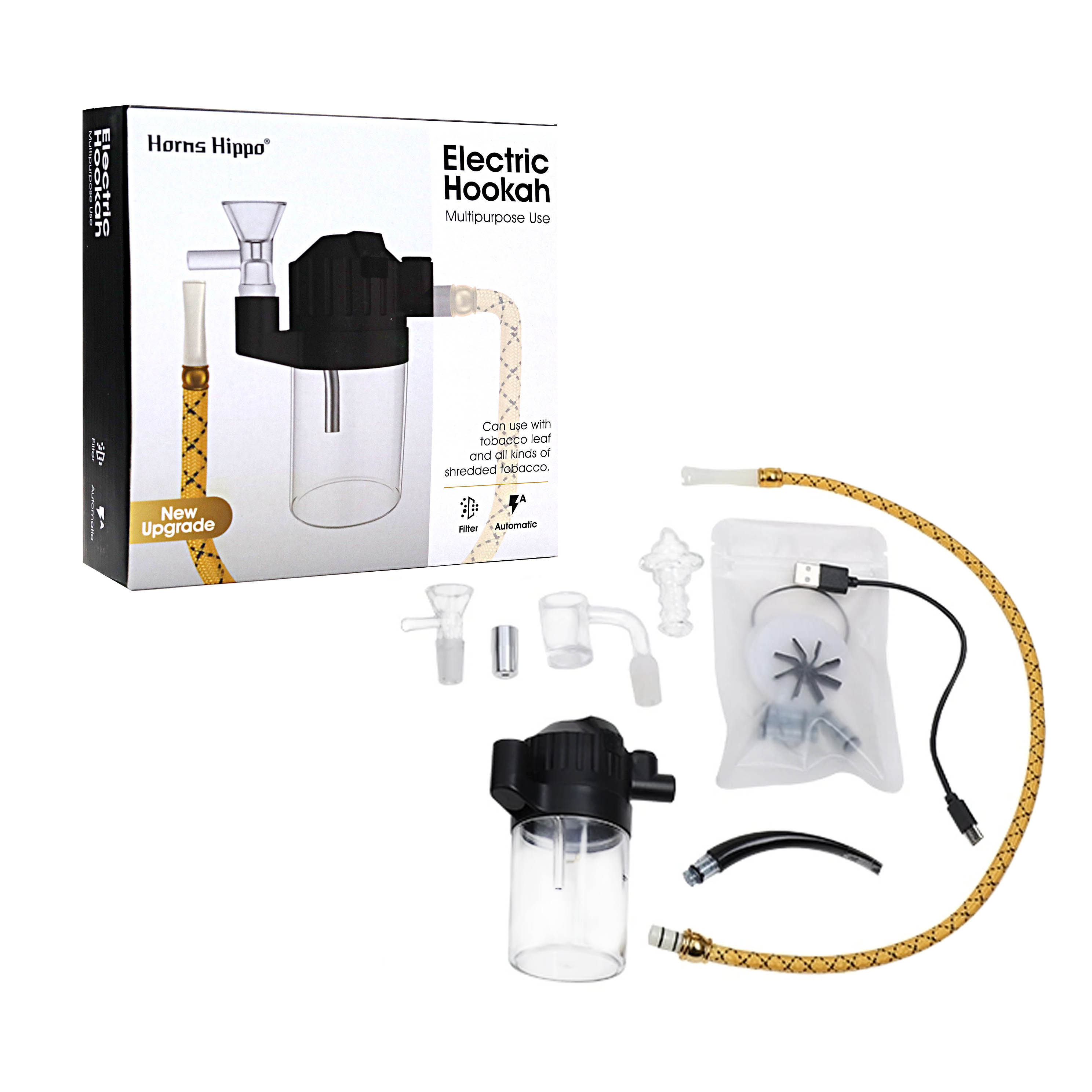 Horns Hippo Electric Waterpipe Kit (HKEL-50) product image