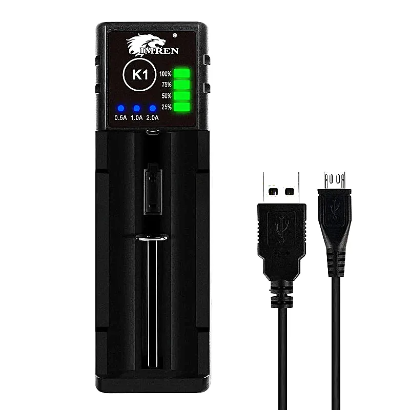 Imren K1 1-Bay Battery Charger product image