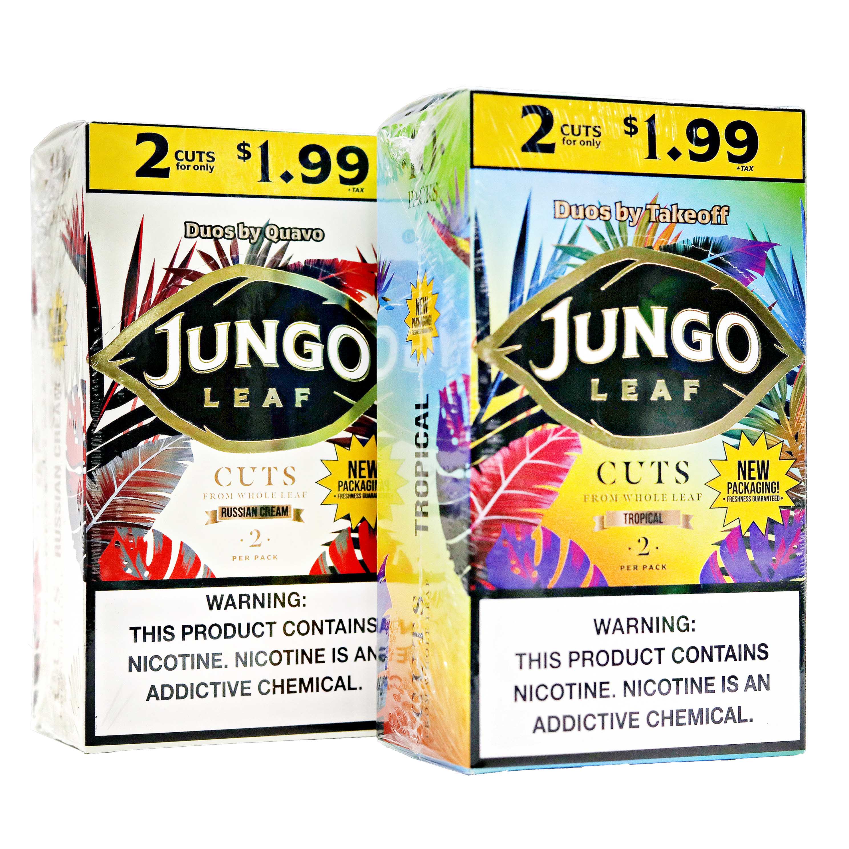 Jungo Duos By Quavo Leaf (2 For $1.99) | 2 Pack | 10 Count Display product image