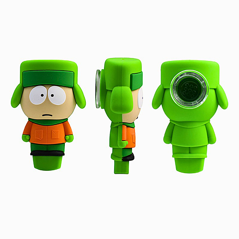 Kyle Character Silicone Handpipe (H503) | 3 inches | Assorted Colors product image