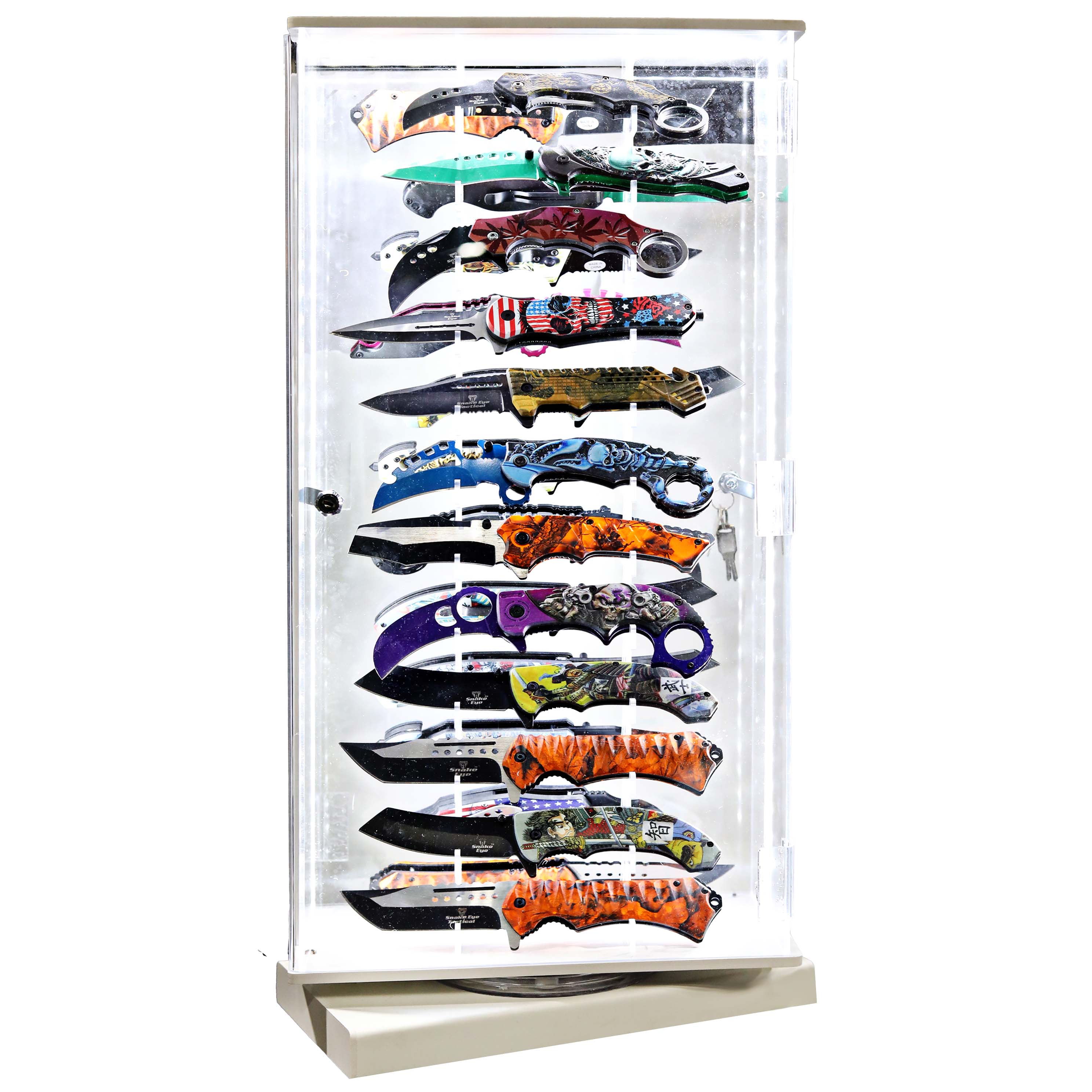 LED Acrylic Display For Knives | 24 Count Display product image