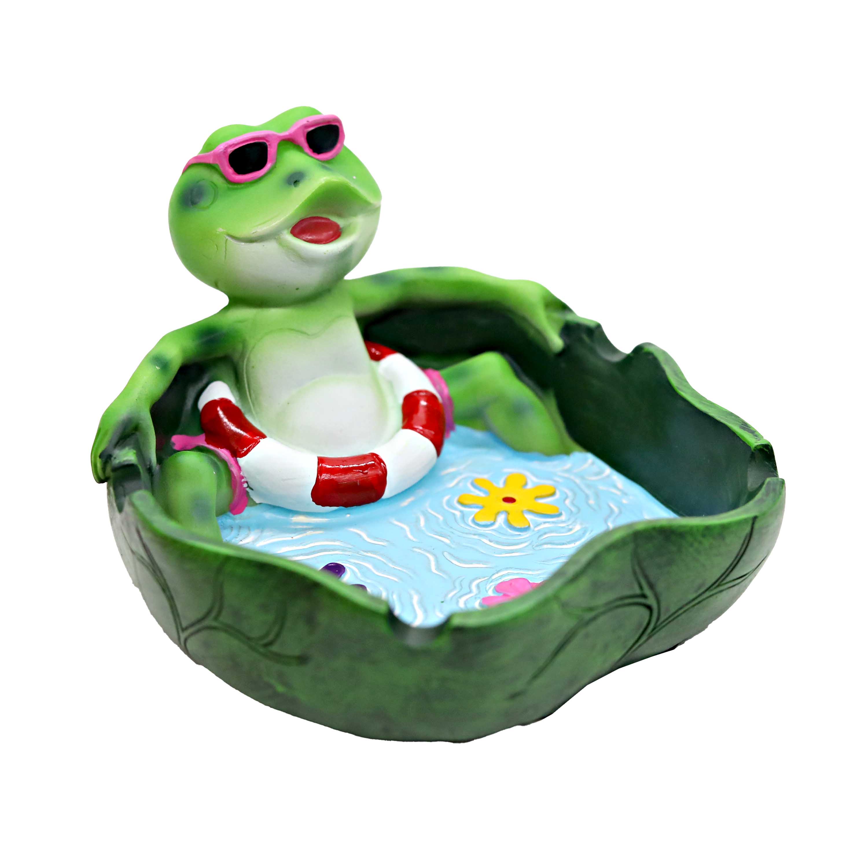Fujima Beach Frog Ashtray (LT259) | 4.5 inch product image