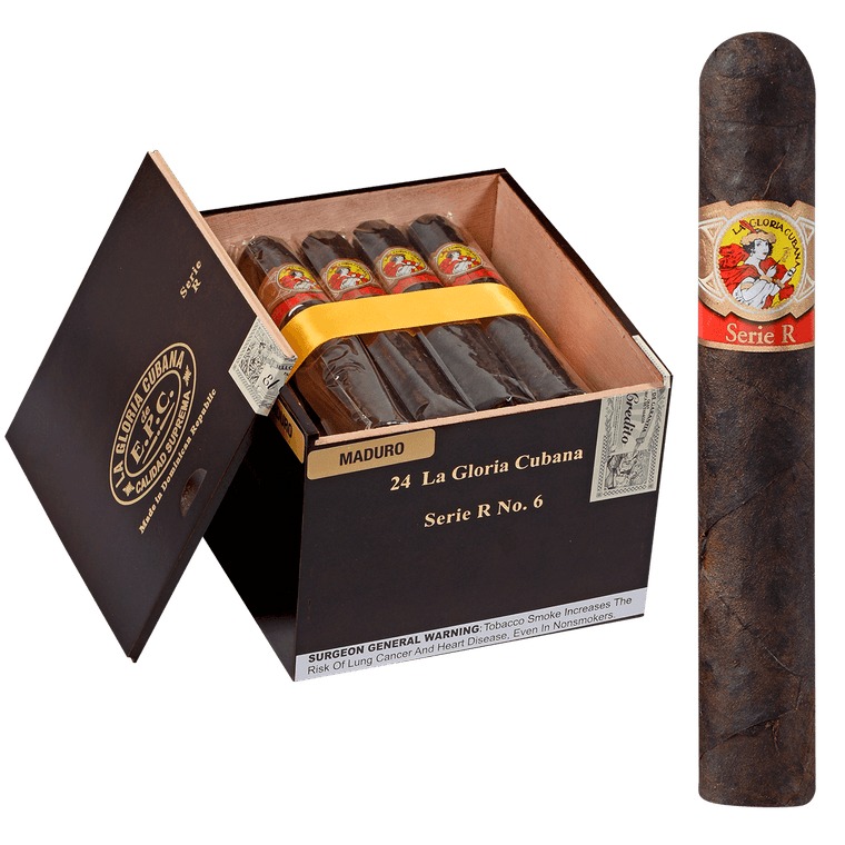 La Gloria Cubana Serie R Maduro No 6 | 24 Count Display product image