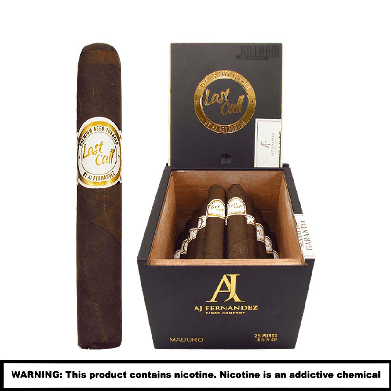 AJ Fernandez Last Call Maduro Geniales | 25 Count Display product image