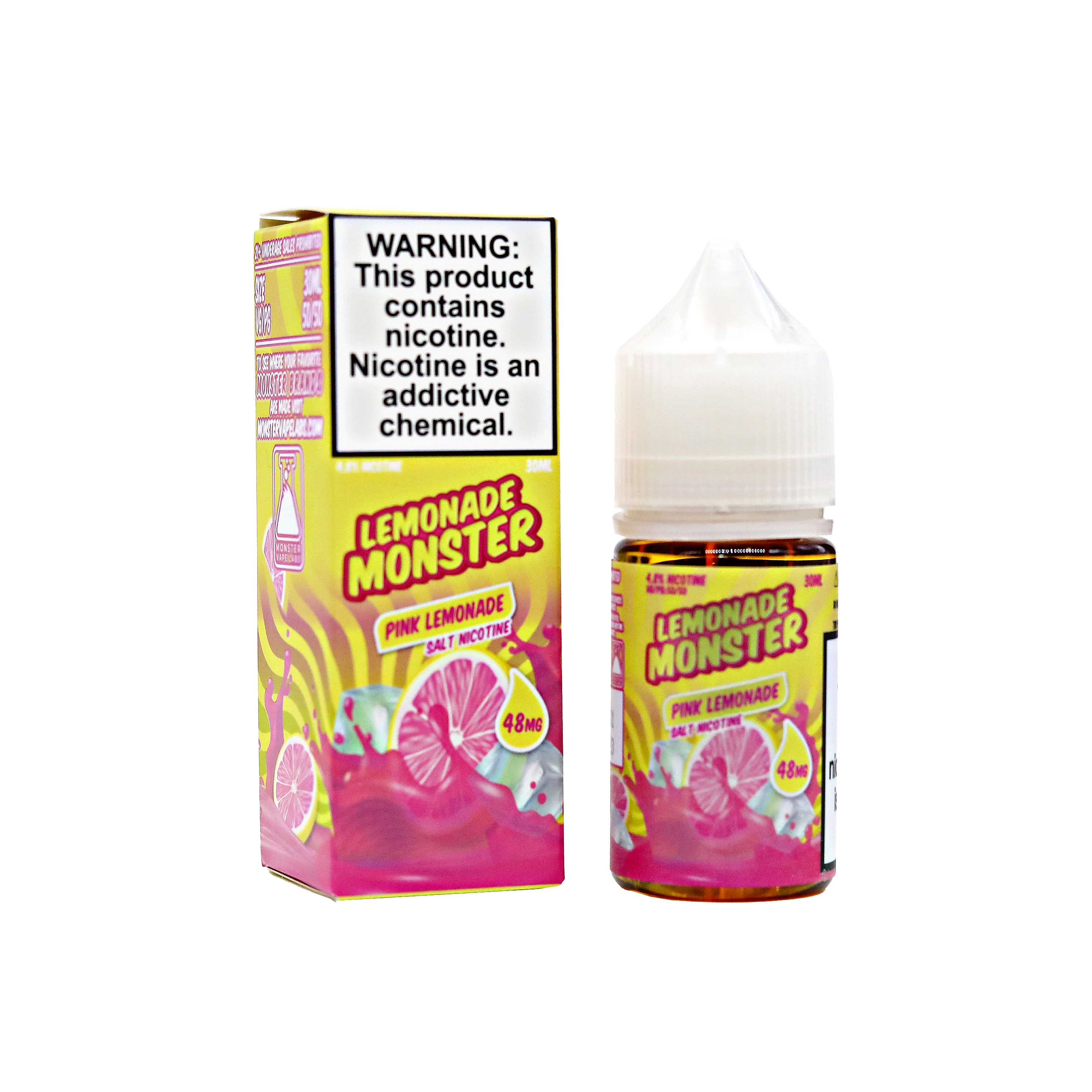 Lemonade Monster Salt Nicotine E-Liquid 30ml product image