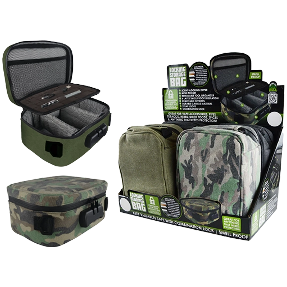 Smoke Zilla Smell Proof Storage Locking Bag (023318) | Assorted colors product image