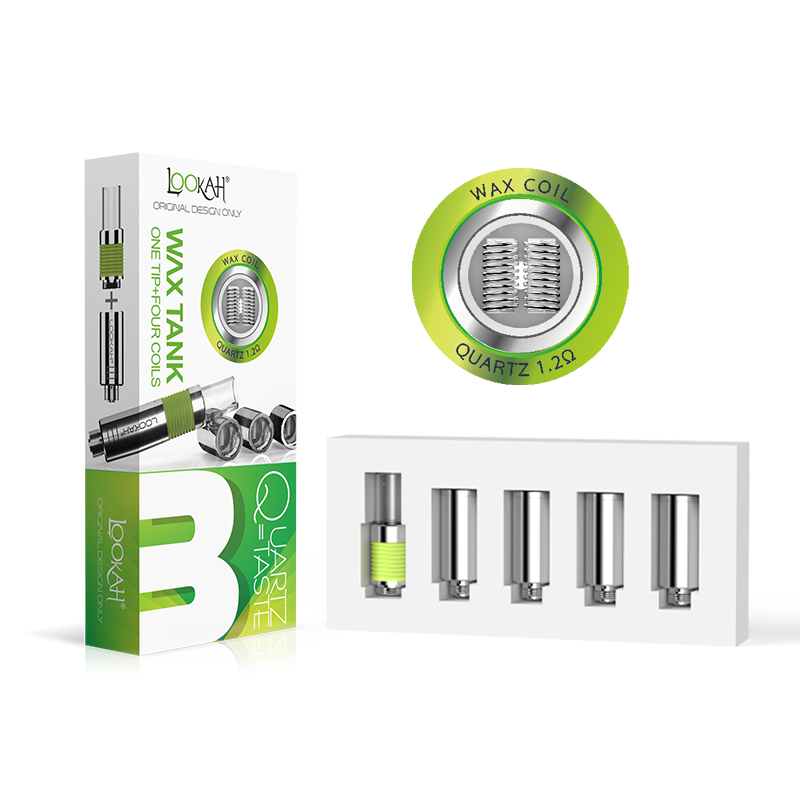 Lookah Wax Tank 1Tip+4 Column Quartz Coil | B product image