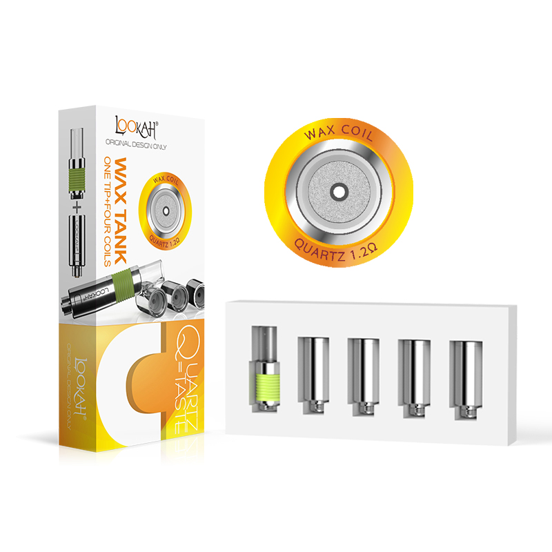 Lookah Wax Tank 1 Tip+4 Flat Quartz Coil | C product image