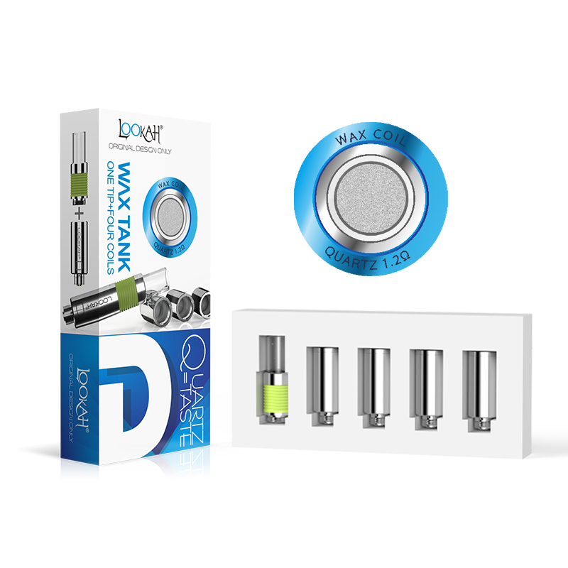 Lookah Wax Tank 1 Tip+4 Double Quartz Rod Coil | D product image
