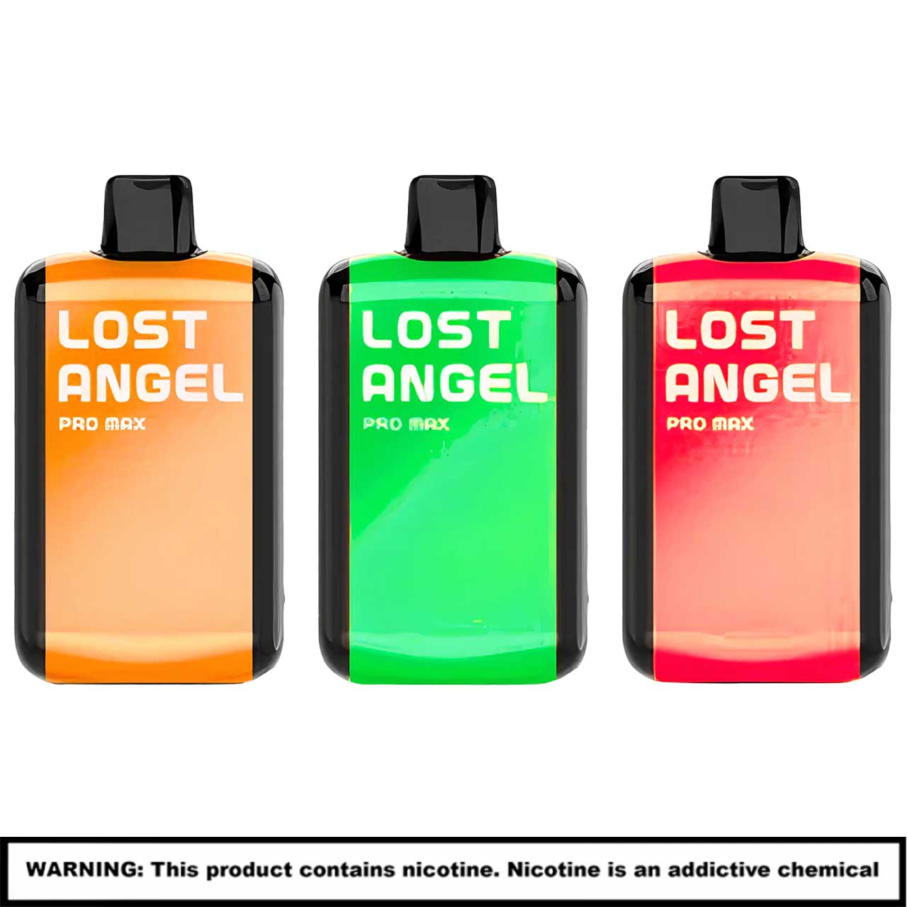 Lost Angel Pro Max Rechargable Disposable | 20000 Puffs | 5% Nicotine | 5 Count Display product image