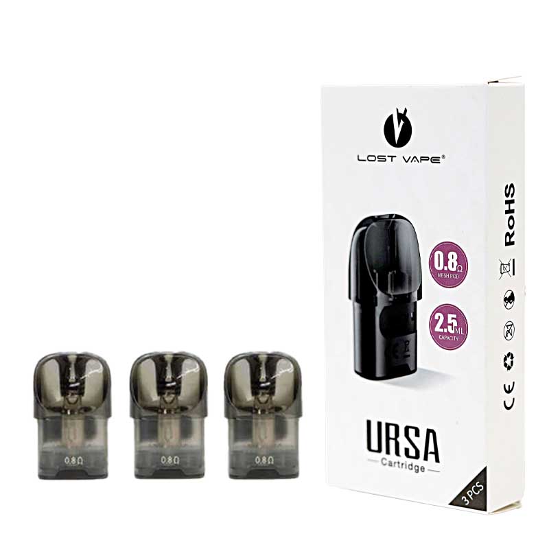 Ursa Cartridge By Lost Vape | 3 Pack | 0.8Ohm product image