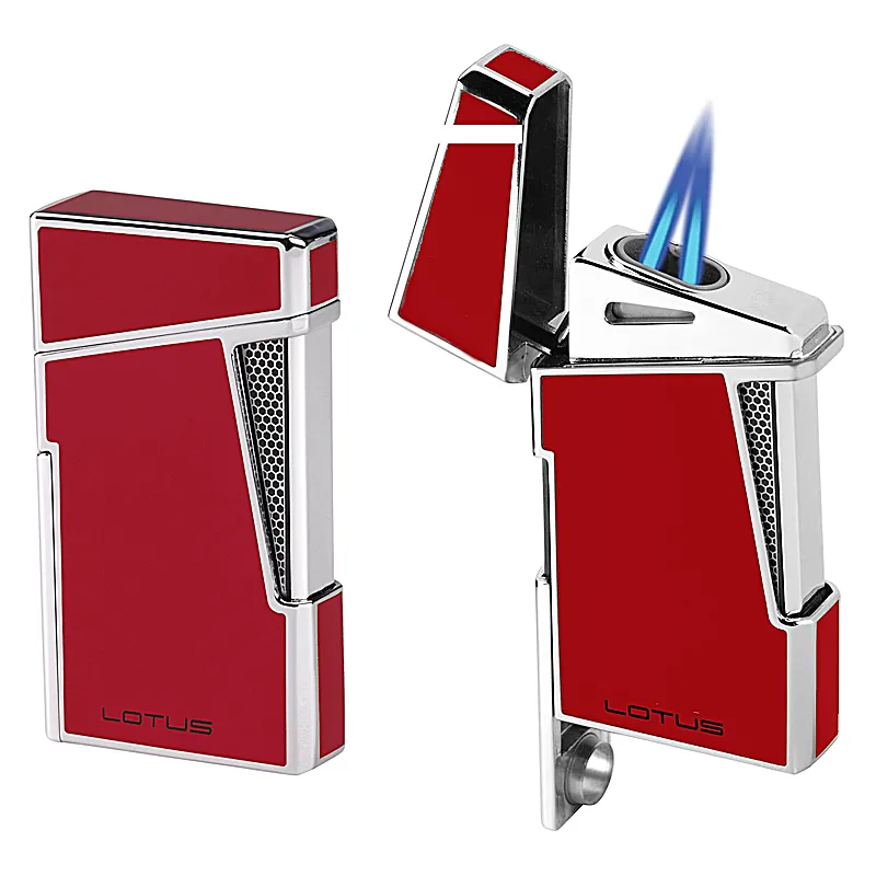 Lotus Apollo Lighters (L4860) | Red-Chrome product image